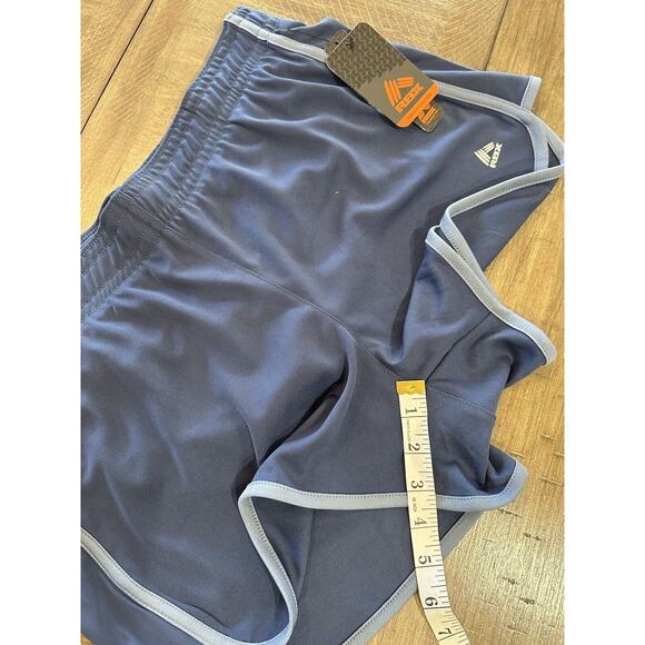 NWT RBX Women’s Blue Active Running Shorts Size Large Lined Moisture Wicking NEW - Picture 12 of 16